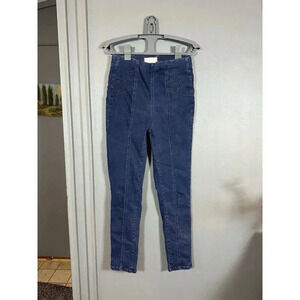 We‎ the Free Women's Blue Denim Jeans Size 27 Feel Alright Skinny Stretch Dark